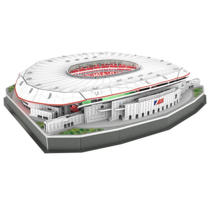Preview: Atletico Madrid Wanda Metropolitano 3D Stadion Puzzle